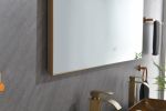 60x 36Inch LED Mirror Bathroom Vanity Mirror with Back Light, Wall Mount Anti-Fog Memory Large Adjustable Vanity Mirror
