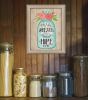 "You're Home Now" By Deb Strain, Printed Wall Art, Ready To Hang Framed Poster, Beige Frame