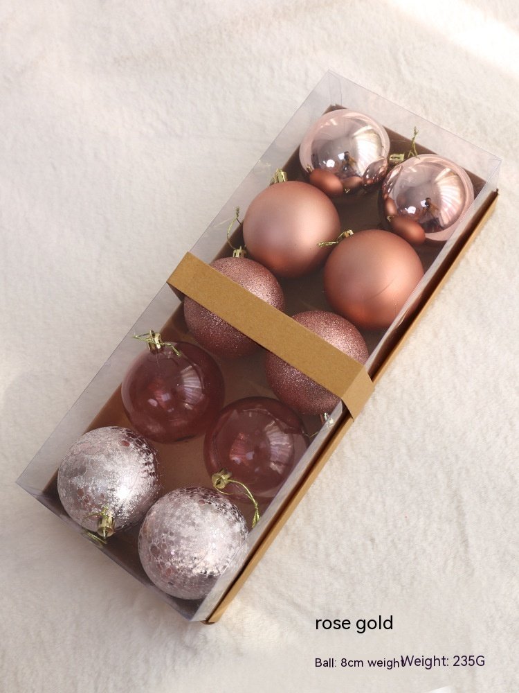 Christmas Ball Decorations Colorful Solid Color Sequined Tree Pendant Christmas Ball Decorations Colorful Solid Color Sequined Tree Pendant
