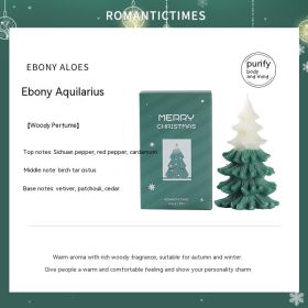 Christmas Aromatherapy Candle Gift Supplies Layout (Option: Ebony Agarwood Christmas Tree)