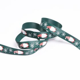 Christmas Ribbon Thread Ribbon Diy Cake (Option: Green2-100yards roll)
